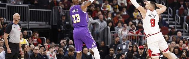 官方授权英雄联盟竞猜-狂轰46+7+11！东契奇大杀四方！湖人拒逆转，詹姆斯下半场划水